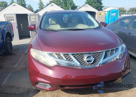 2012 Nissan Murano S from USA, damaged, VIN JN8AZ1MUXCW119869